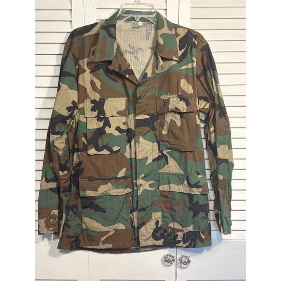 Army Jacket #8415-01-390-8544 Size Medium Hunting Camaflouge - Picture 1 of 6